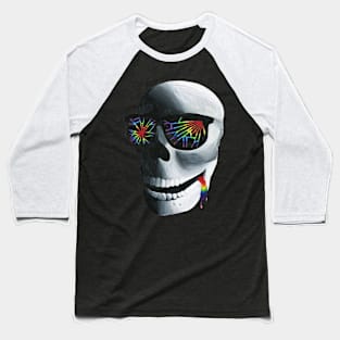 Skull Dude Baseball T-Shirt